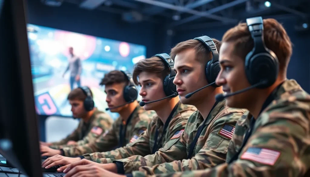 Army Esports: Transforming Soldiers into Competitive Gamers for Teamwork and Morale Boost