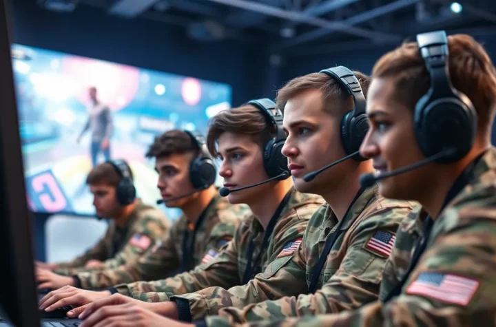 Army Esports: Transforming Soldiers into Competitive Gamers for Teamwork and Morale Boost